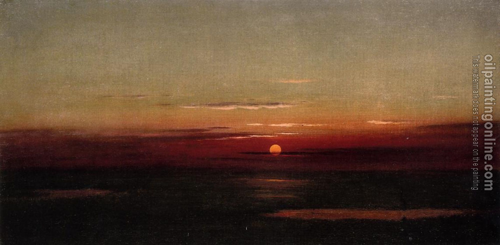 Heade, Martin Johnson - Sunset of the Marshes